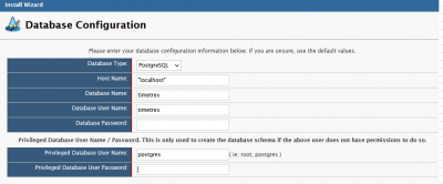 database config using multiple users and database passwords but i still get the errors