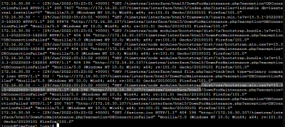 apache error log